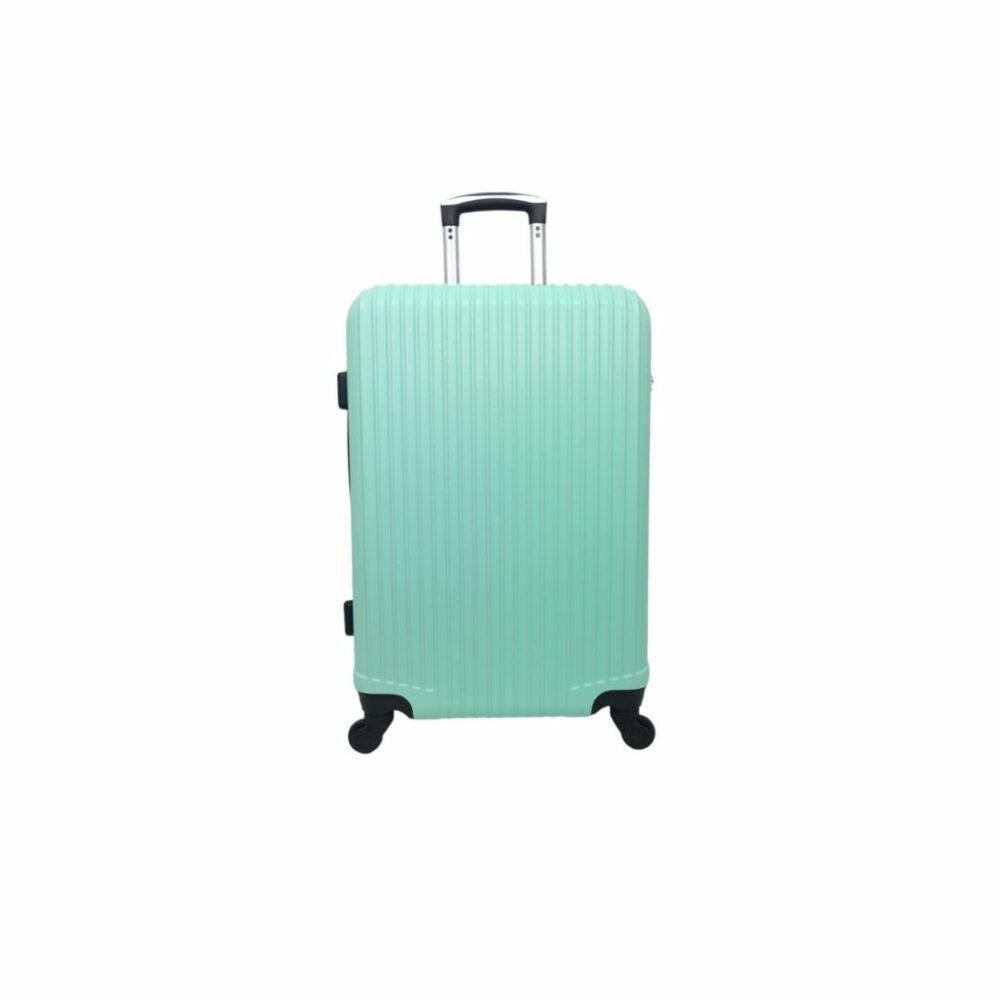 Travel Maleta de viaje Barata Mediana 66x44x25 cms Rígida Material ABS Color Verde