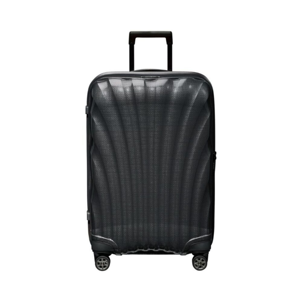 Samsonite Maleta C-Lite Grande 75 Cms Capacidad 94 Litros Ultra Resistente y Ligera 2.8 Kilos color Black