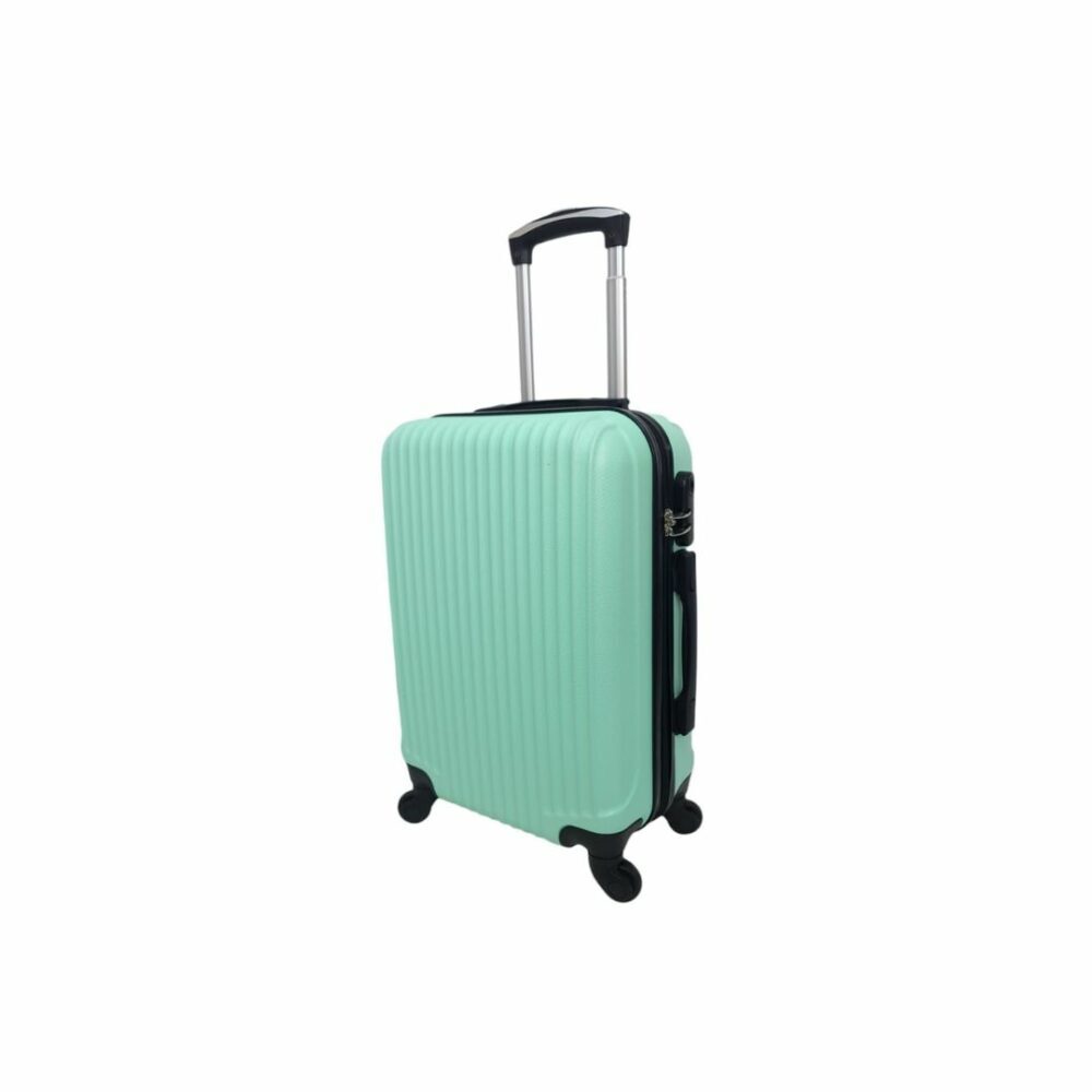 Travel Maleta de viaje Barata de Cabina 55x39x20 cms Rígida Material ABS Color Verde