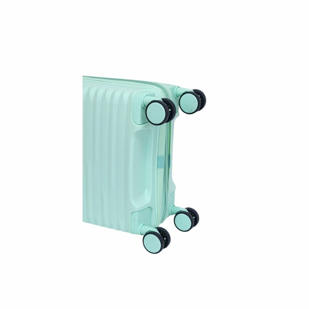 Itaca Maleta Cabina Muy Resistente Expandible 55x40x20/25 Color Verde Claro