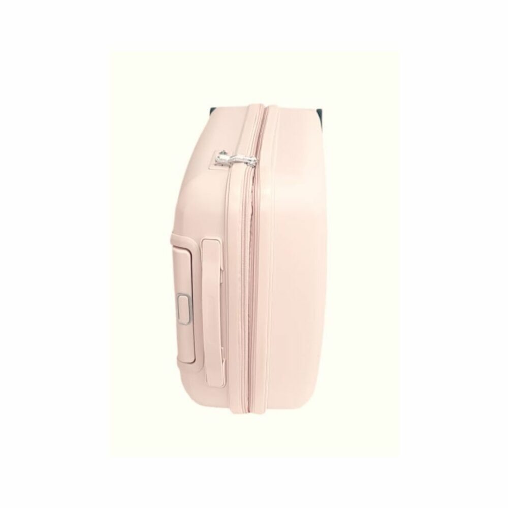 Itaca Maleta Cabina Muy Resistente Expandible 55x40x20/25 Color Rosa