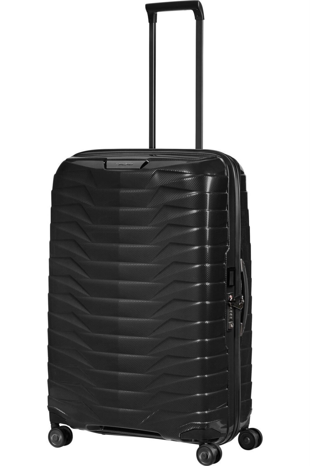 Samsonite Maleta Proxis Tamaño Mediano 69 Cms Capacidad 75 Litros Ultra Resistente y Ligera 2.8 Kilos color Negro - Imagen 2