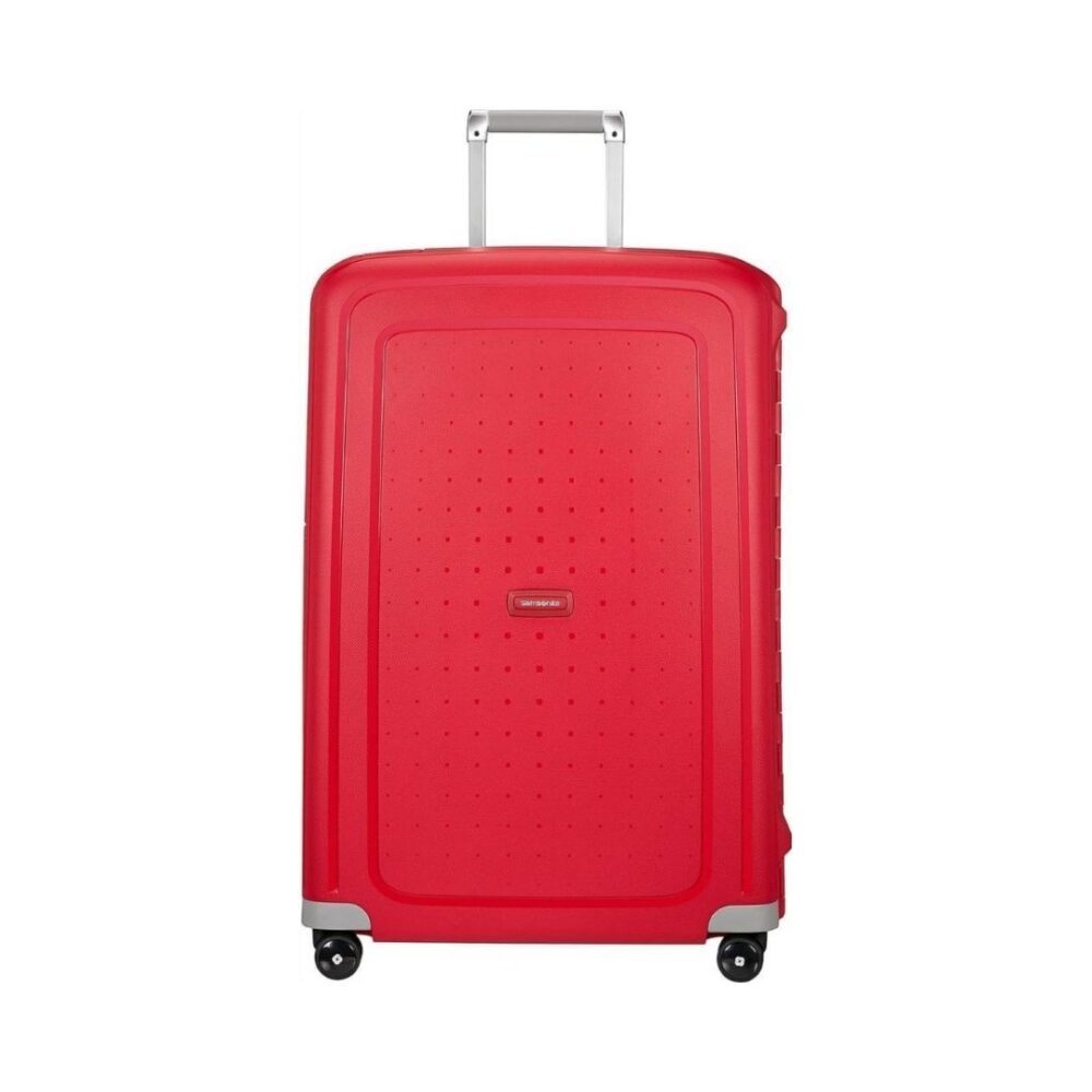 Samsonite S'Cure Maleta Grande 75x52x31 cm Resistente Ligera Color Rojo